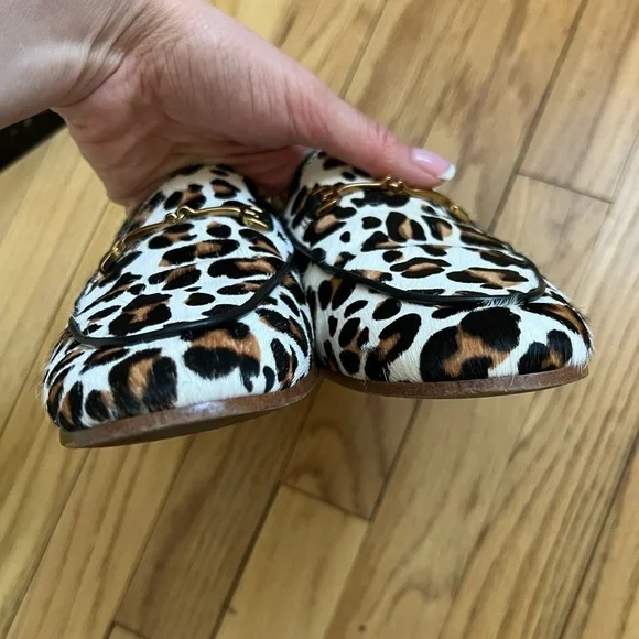 Sam Edelman LORAINE Leopard Print Loafers in size 7.5 - Picture 9 of 10